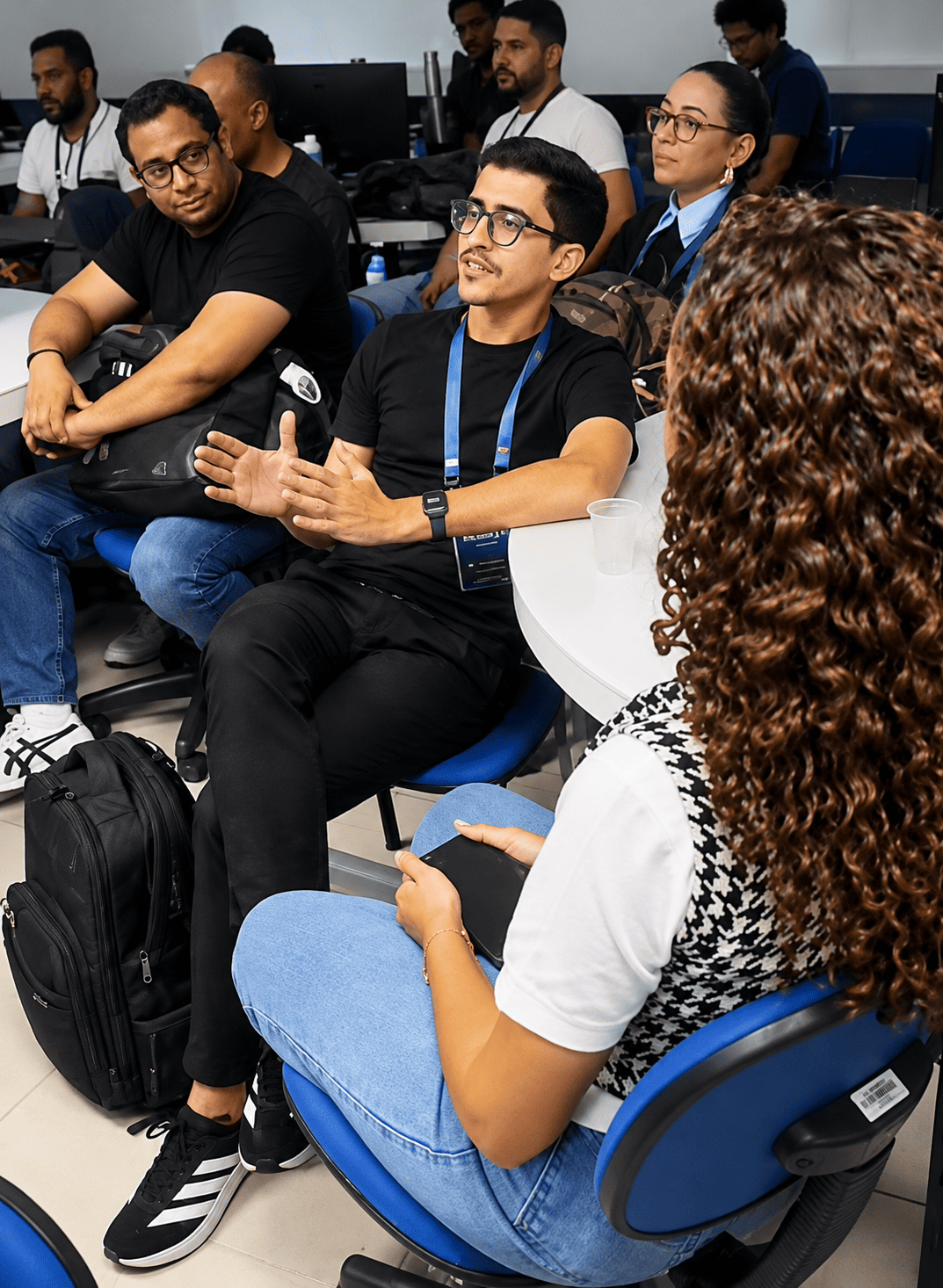 Depoimento de engenheiro civil participante da imersão